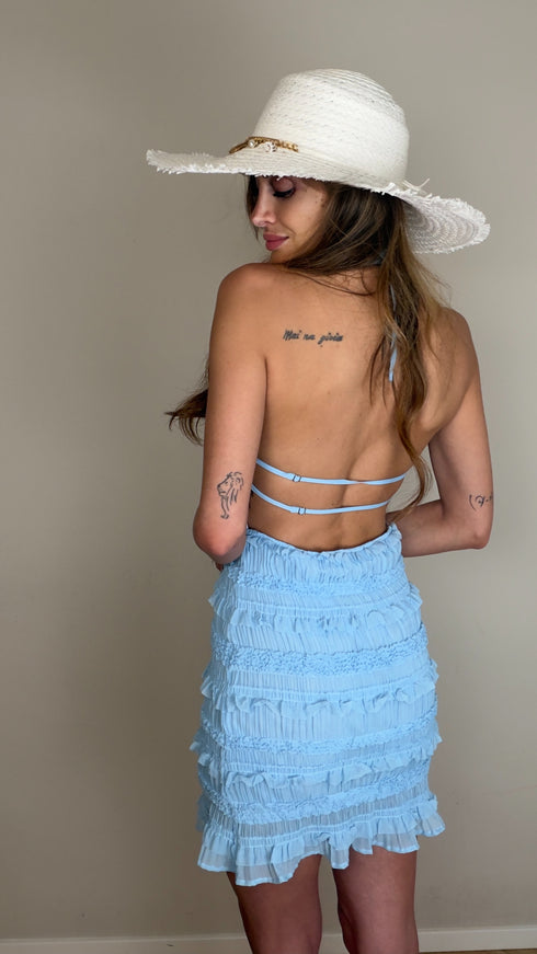 Vestito Celeste